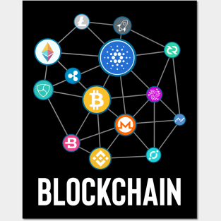 blockchain Posters and Art